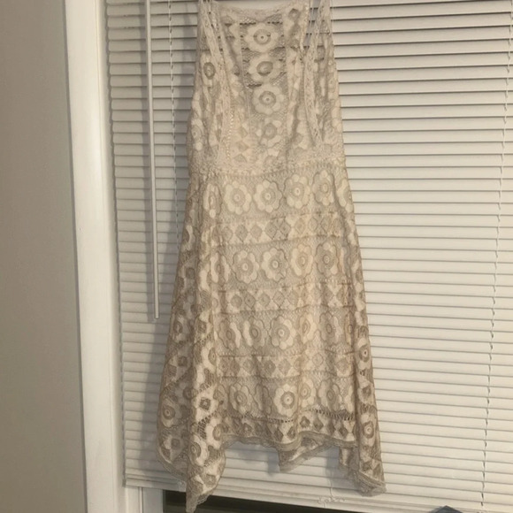 NWT free people women’s just like honey lace A-line dress size 12 - Picture 3 of 7